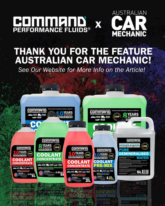 Australian Car Mechanic Feature: Command Performance Fluids