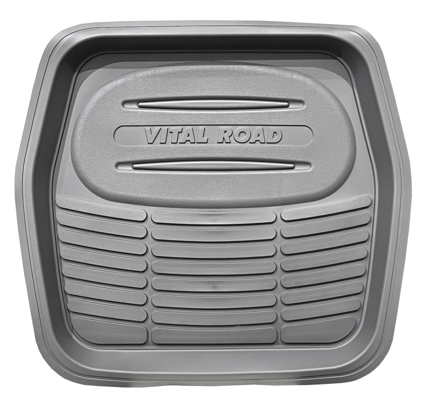 MUD/SNOW GREY 1 PIECE REAR RUBBER