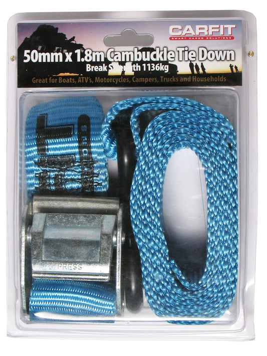 50MM X 1.8M CAMBUCKLE STRAP SINGLE