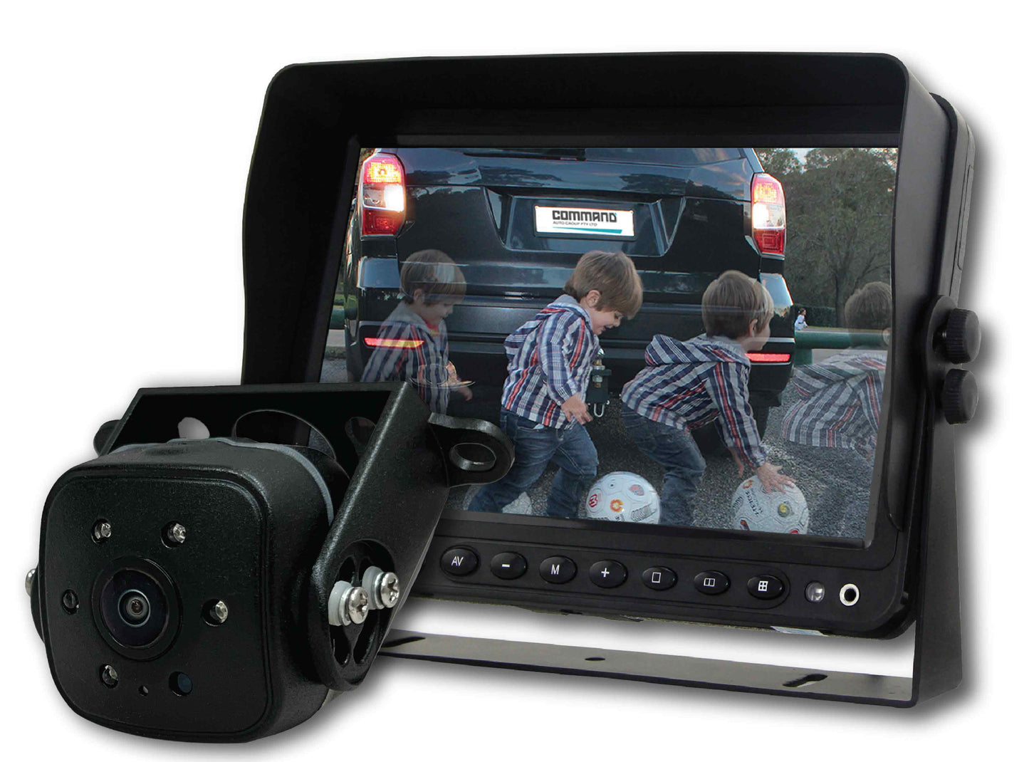 HIGH DEFINITION 7" HEAVY DUTY MONITOR - WITH HEAVY DUTY MINI BOX CAMERA