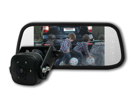 HIGH DEFINITION 7" OE REPLACEMENT MIRROR MONITOR - WITH HEAVY DUTY MINI BOX CAMERA