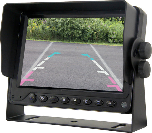5” HEAVY DUTY MONITOR - WITH 120º CCD BOX CAMERA WITH IR LED