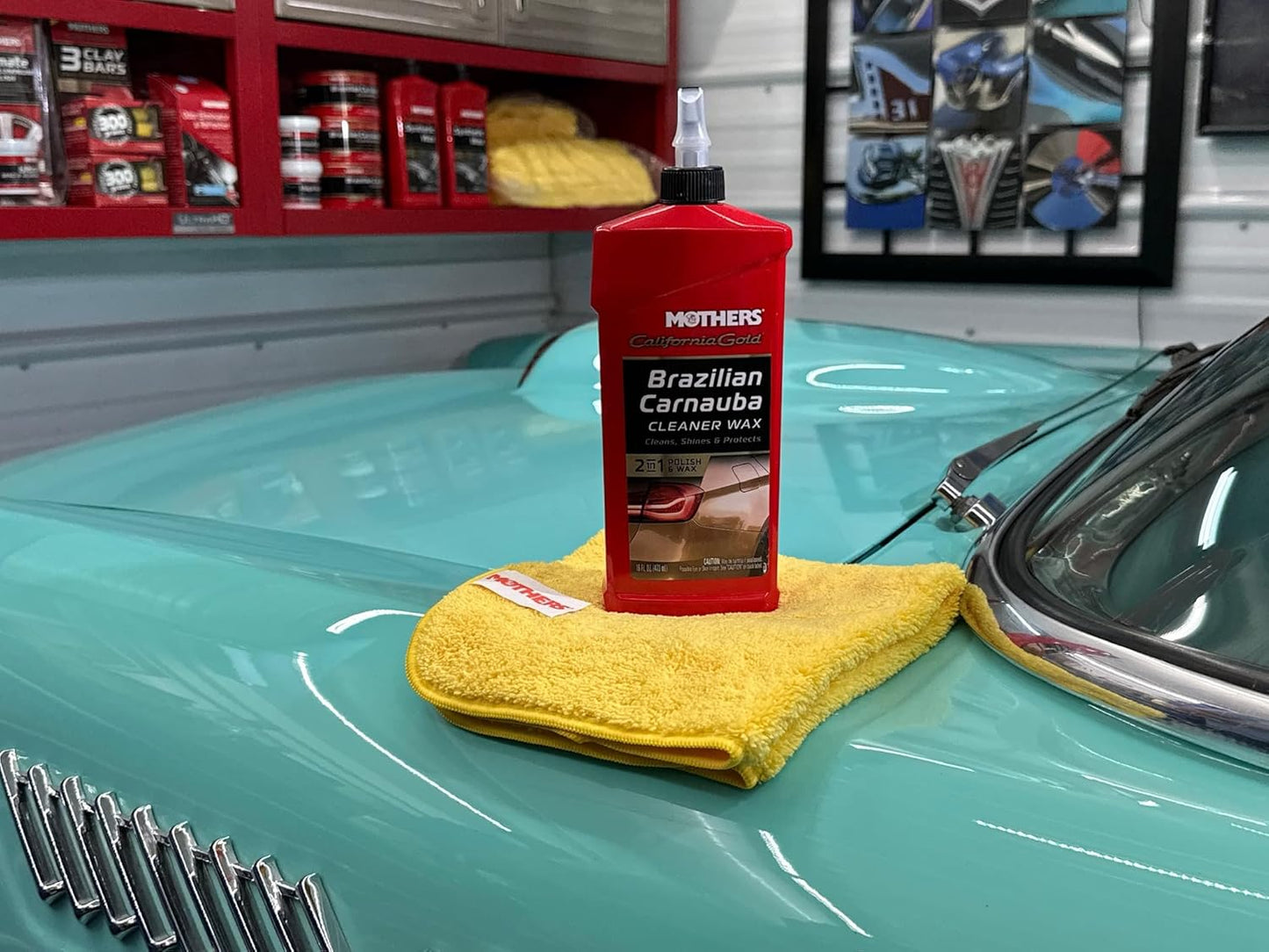 CALIFORNIA GOLD® BRAZILIAN CARNAUBA CLEANER WAX LIQUID 473mL