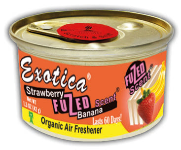 EXOTICA SCENT FUZED STRAWBERRY BANANA