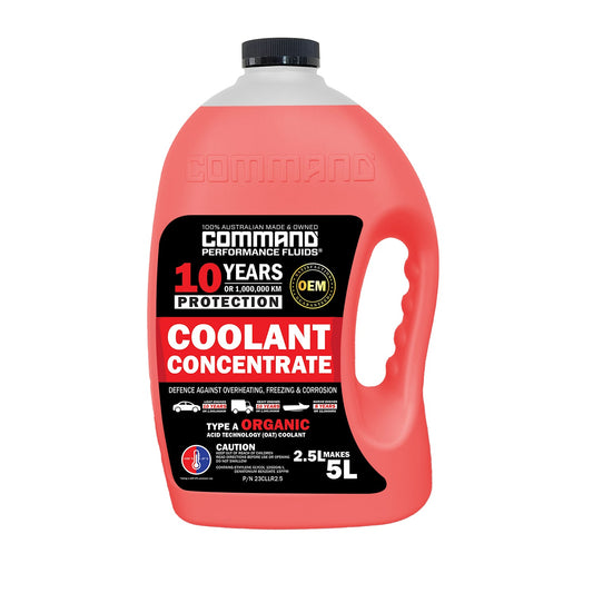 COMMAND 2.5L RED COOLANT LONGLIFE CONCENTRATE