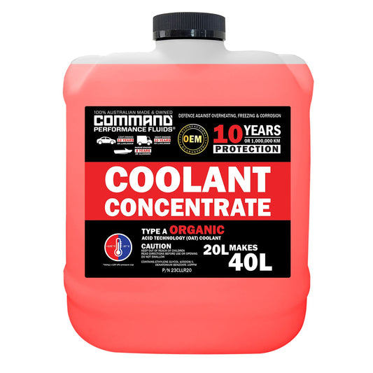 COMMAND 20L RED COOLANT LONGLIFE CONCENTRATE