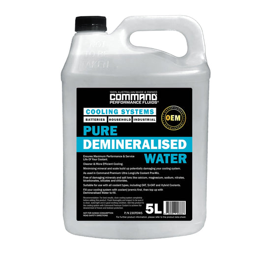 PURE DEMINERALISED WATER