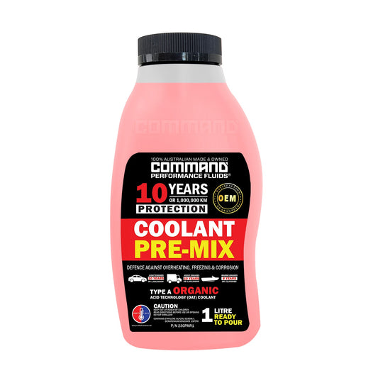 COMMAND 1L RED COOLANT LONGLIFE PRE MIX