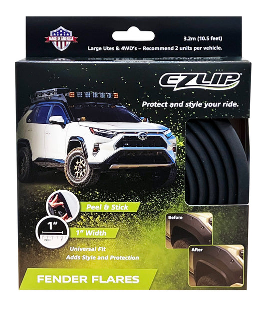 EZ LIP FENDER FLARES REGULAR 1"