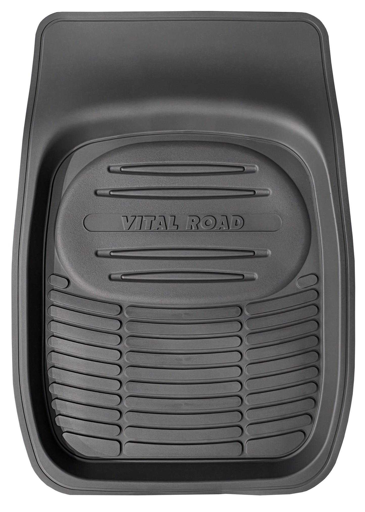 MUD/SNOW BLACK 1 PIECE FRONT RUBBER