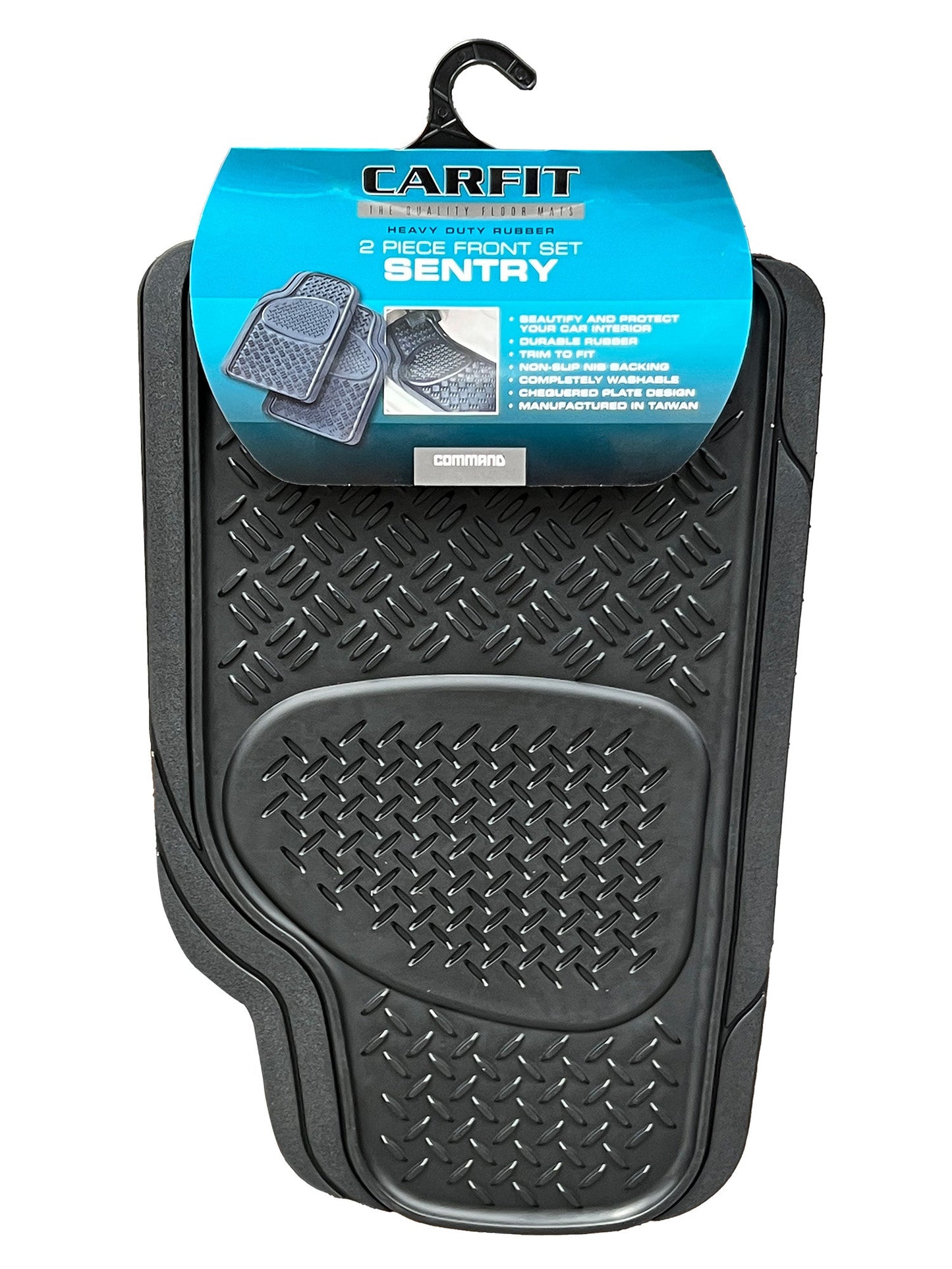 SENTRY BLACK 2 PIECE FRONT RUBBER