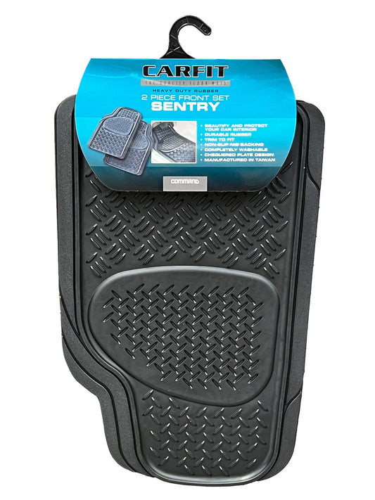 SENTRY BLACK 2 PIECE FRONT RUBBER