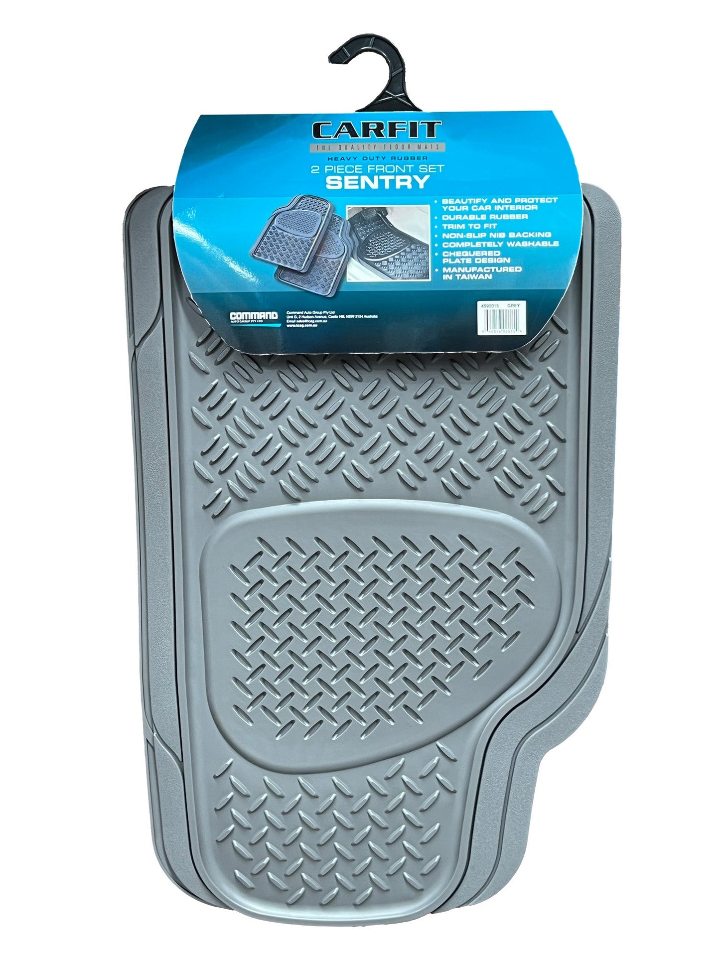 SENTRY GREY 2 PIECE FRONT RUBBER