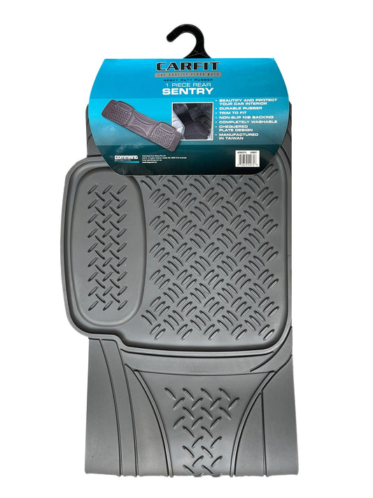 SENTRY GREY 1 PIECE REAR RUBBER