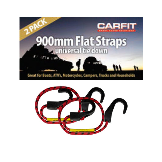 FLAT STRAPS - 900mm - 2 PK