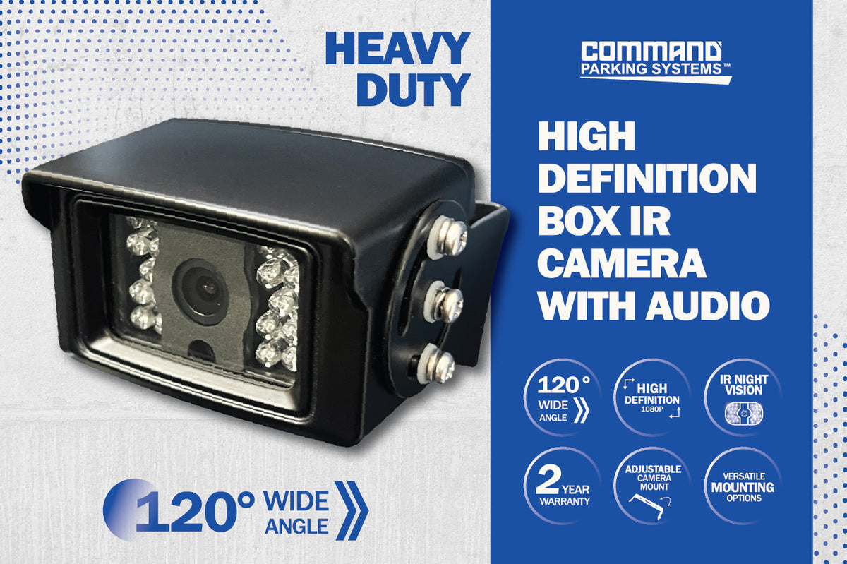 HIGH DEFINITION 120º HEAVY DUTY BOX CAMERA – Command Auto