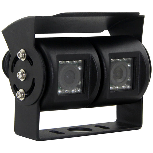 HEAVY DUTY 120º DUAL LENS BOX CAMERA WITH IR LED