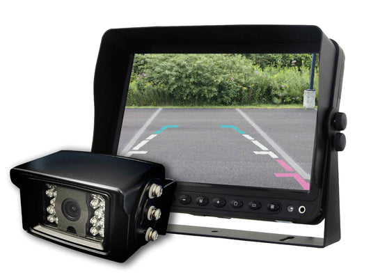HEAVY DUTY 7" DUAL INPUT MONITOR - WITH 120º CCD BOX CAMERA
