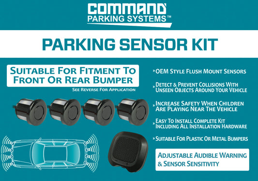 FRONT SENSOR KIT - BLACK SENSORS & BUZZER