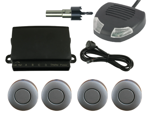 FRONT SENSOR KIT - SILVER SENSORS & BUZZER
