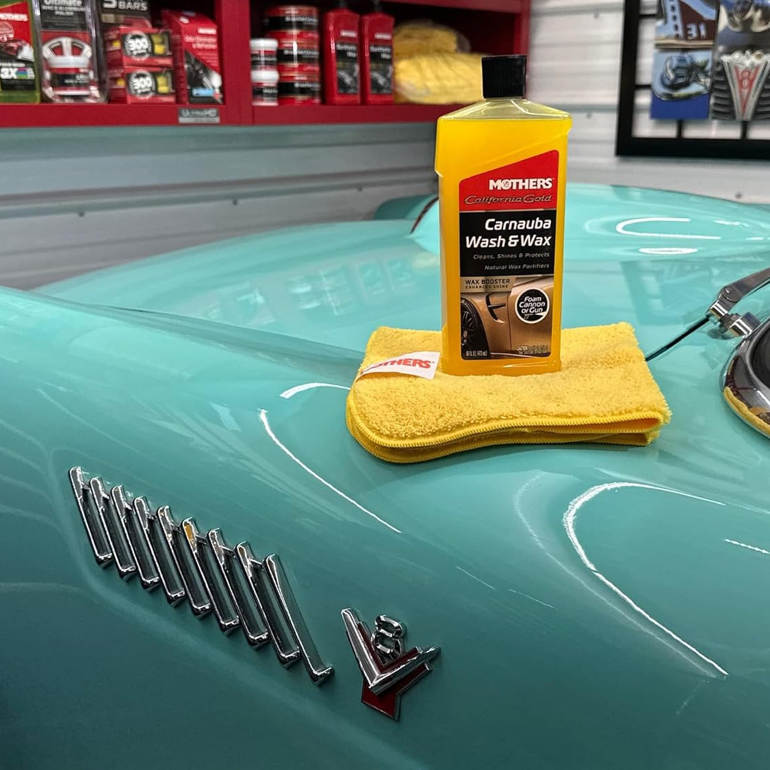 CALIFORNIA GOLD® CARNAUBA WASH & WAX 473mL