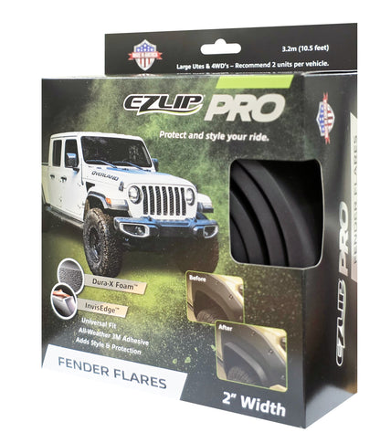 EZ LIP FENDER FLARES PRO 2"