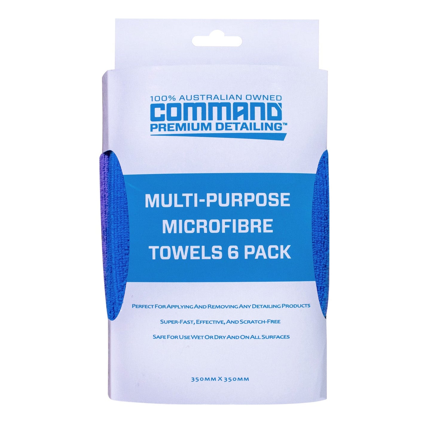 MULTI PURPOSE MICROFIBRE TOWELS (6 PACK)
