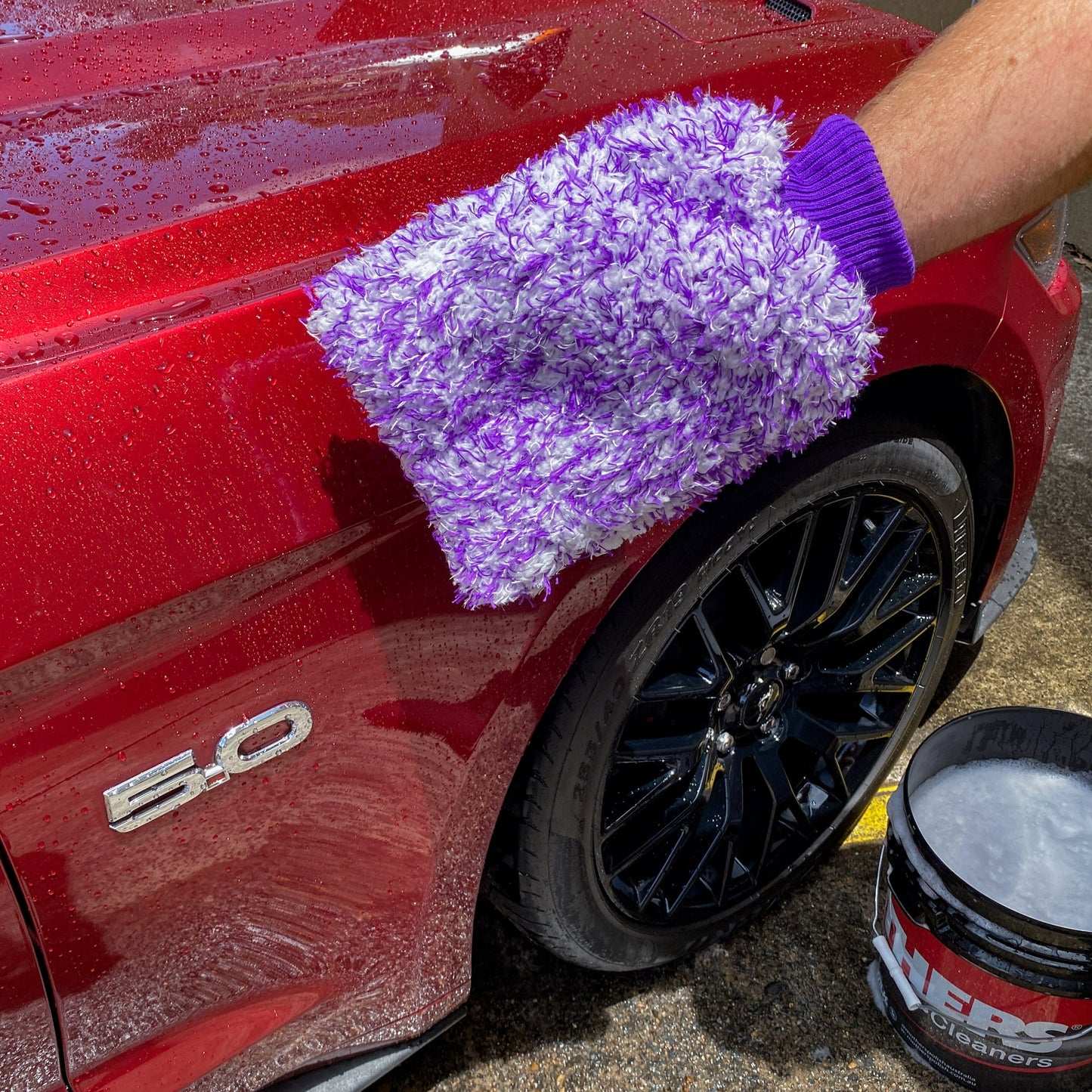 SHAGGY MICROFIBRE WASH MITT