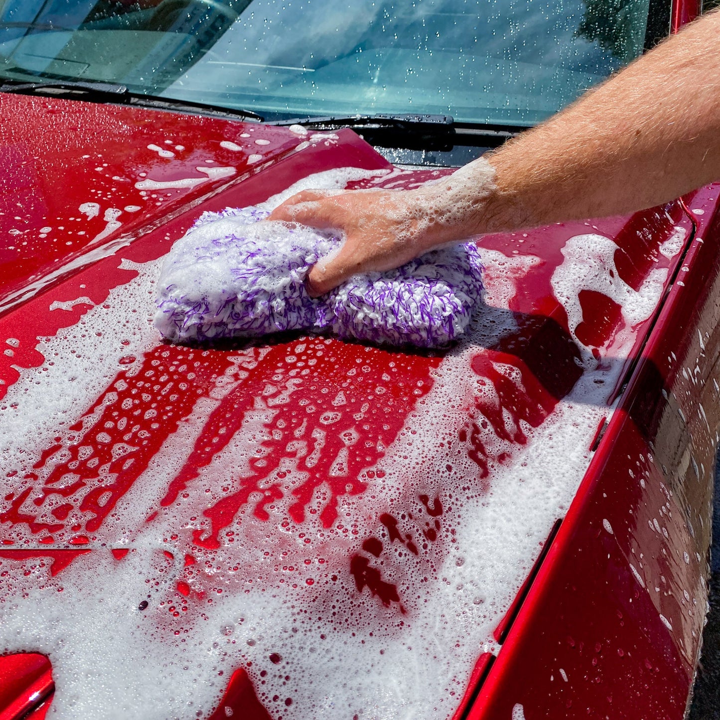 SHAGGY MICROFIBRE WASH PAD