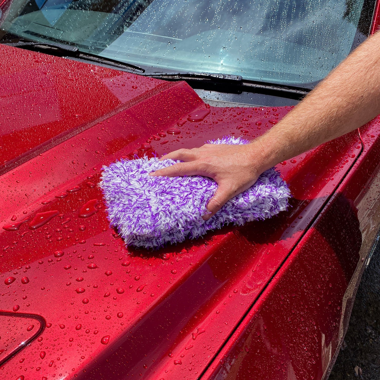 SHAGGY MICROFIBRE WASH PAD