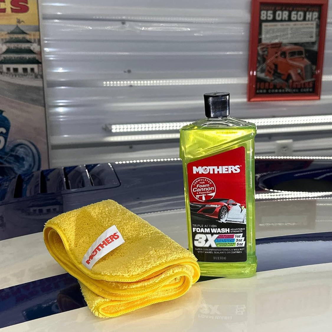 TRIPLE ACTION FOAM WASH CONCENTRATE 473mL