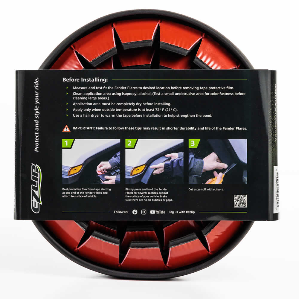 EZ LIP FENDER FLARES MAX 2"