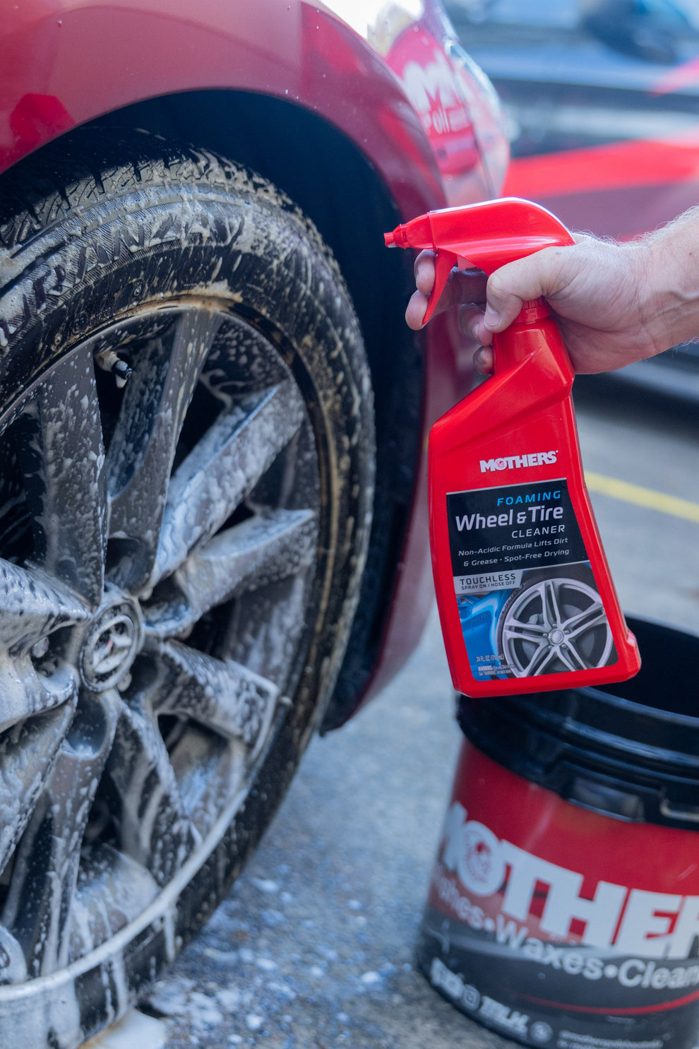 Tyre Cleaner Rambled FOAMING WHEEL & TYRE CLEANER 3.785L – Command Auto
